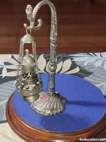 Antiguidades: Botafumeiro de Santiago,Cruz esmaltada.Vintage.*RS*